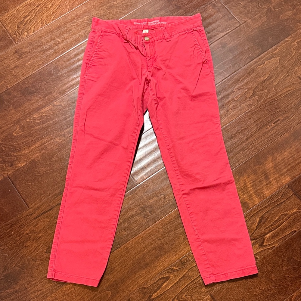 Girlfriend Khakis by Gap